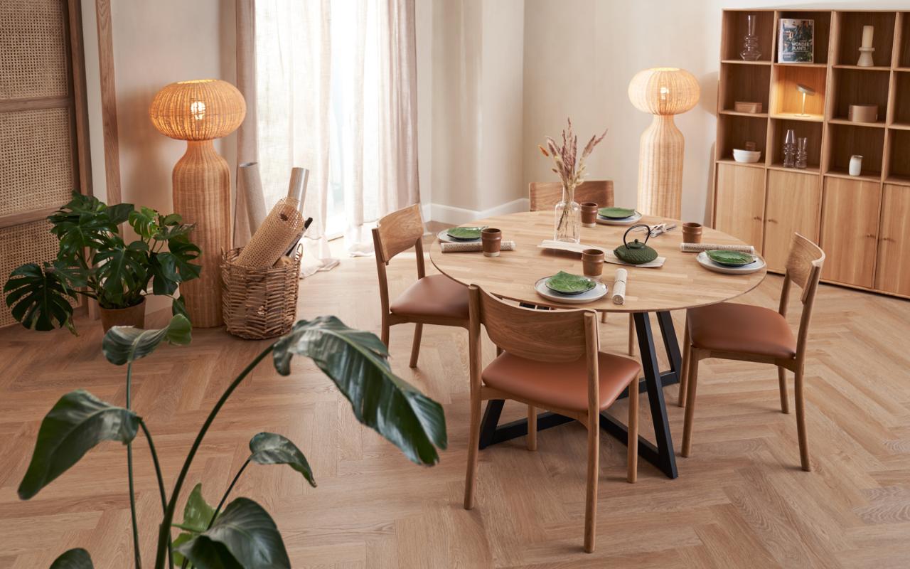 Spisebord rundt fra NorD